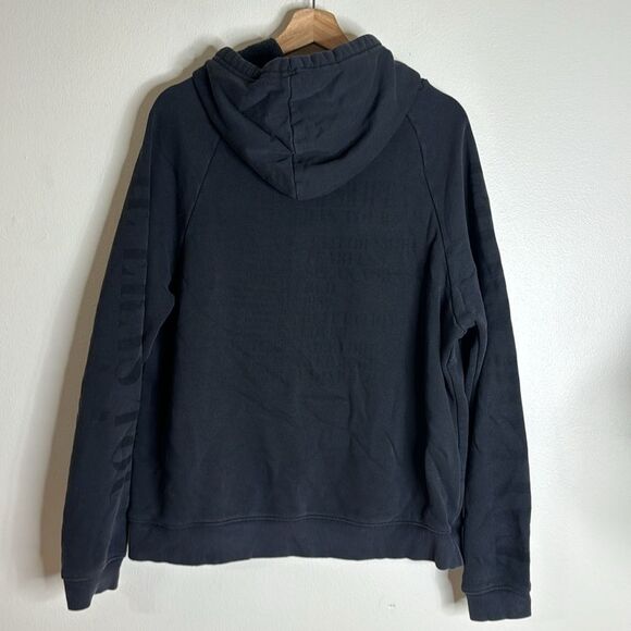 Taylor Swift Black Eras Tour Hoodie Sweatshirt pullover size medium oversized - Picture 10 of 12